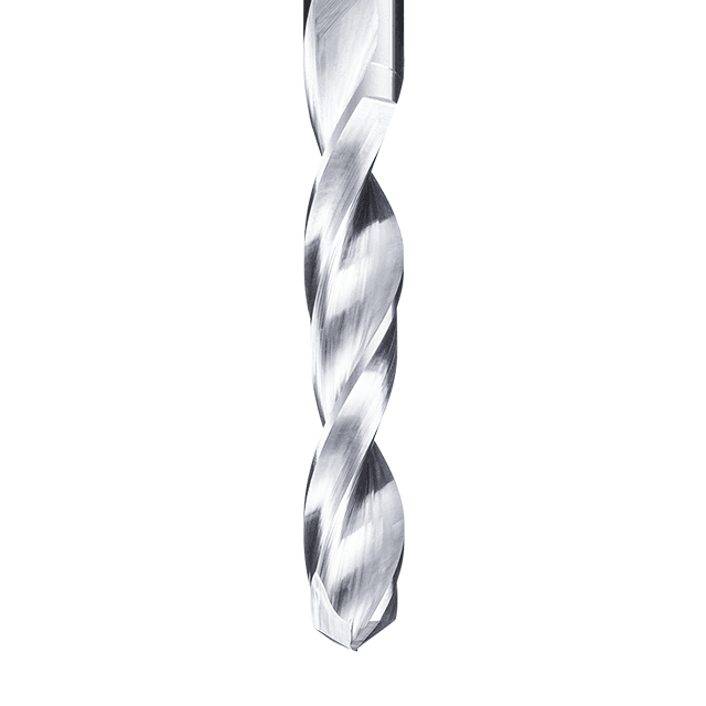 Aluminium-Spiralbohrer Z2 · rechtsdrall - rechtsschneidend